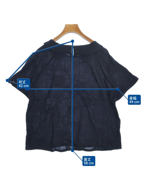 Jocomomola（ホコモモラ）Tシャツ・カットソー 紺 サイズ:40(M位) レディース/2200626110161