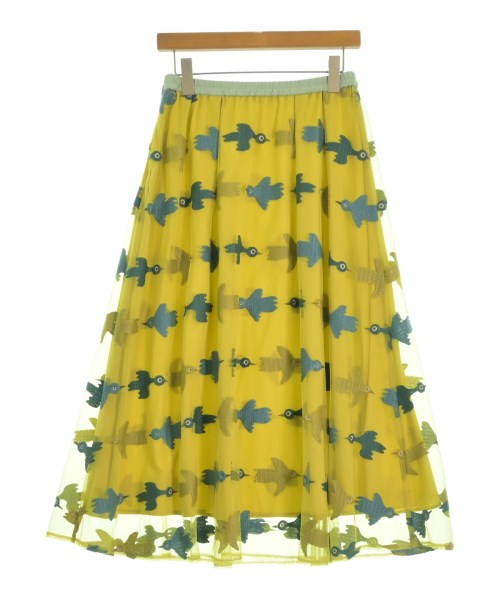 Jocomomola（ホコモモラ）ロング・マキシ丈スカート 緑 サイズ:40(M位) レディース/2200626110291