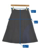 Jocomomola（ホコモモラ）ひざ丈スカート 茶 サイズ:42(L位) レディース/2200613148054