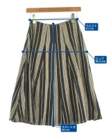 Jocomomola（ホコモモラ）ひざ丈スカート 黒 サイズ:40(M位) レディース/2200613148092