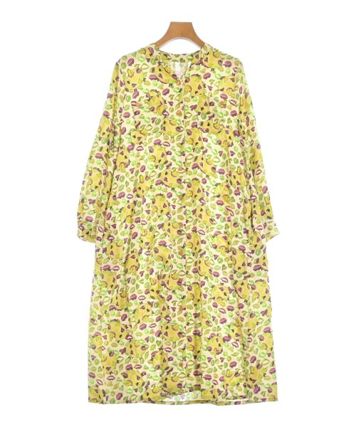 Jocomomola(ホコモモラ)シャツワンピース ベージュ サイズ:40(M位)/2200674807051