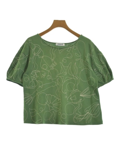 Jocomomola(ホコモモラ)Tシャツ・カットソー 緑 サイズ:40(M位)/2200695226077