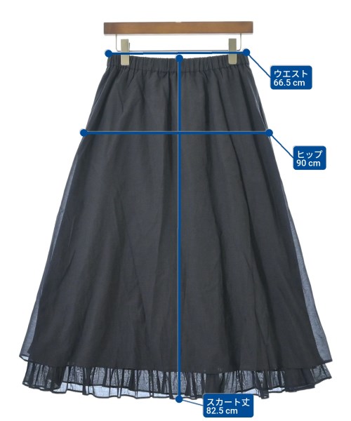 Jocomomola（ホコモモラ）ロング・マキシ丈スカート 紺 サイズ:40(M位) レディース/2200649794034