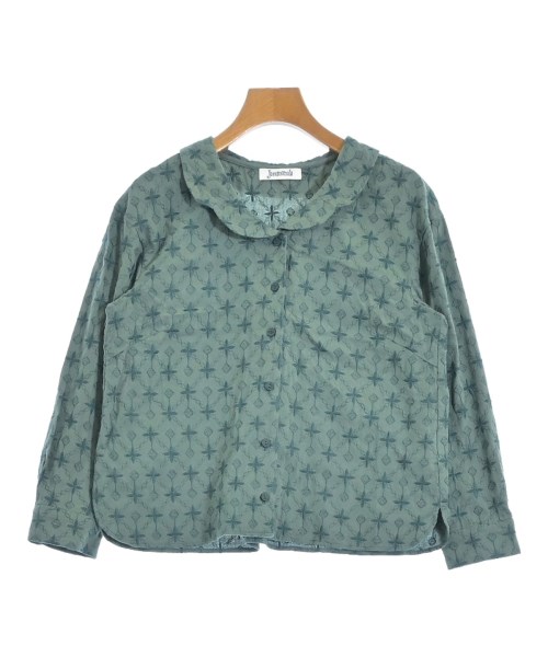 Jocomomola(ホコモモラ)カジュアルシャツ 緑 サイズ:40(M位)/2200649794089