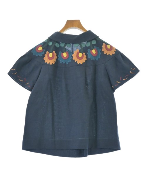 Jocomomola（ホコモモラ）カジュアルシャツ 紺 サイズ:40(M位) レディース/2200654984086