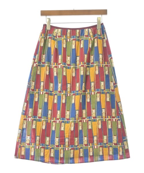 Jocomomola（ホコモモラ）ロング・マキシ丈スカート 赤 サイズ:40(M位) レディース/2200654984130