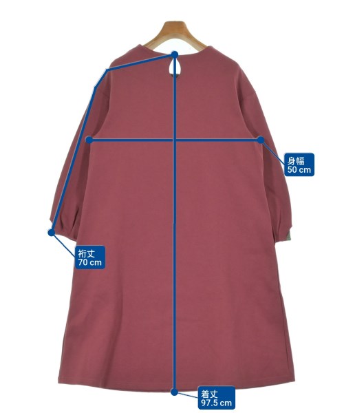 Jocomomola（ホコモモラ）ワンピース 赤 サイズ:40(M位) レディース/2200633264024