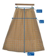 Jocomomola（ホコモモラ）ロング・マキシ丈スカート 茶 サイズ:40(M位) レディース/2200633264079