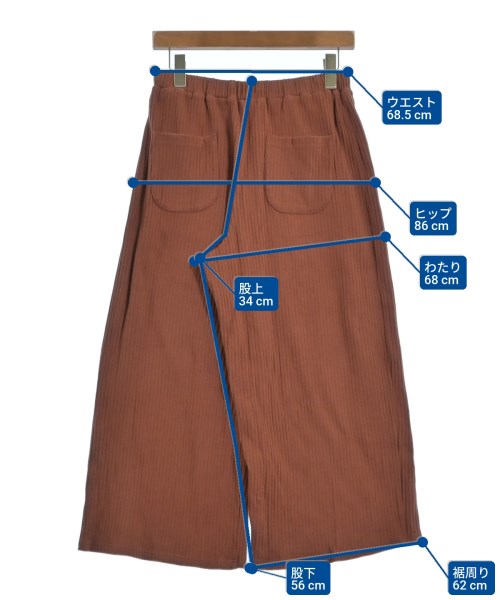 Jocomomola（ホコモモラ）スウェットパンツ 茶 サイズ:40(M位) レディース/2200633264123