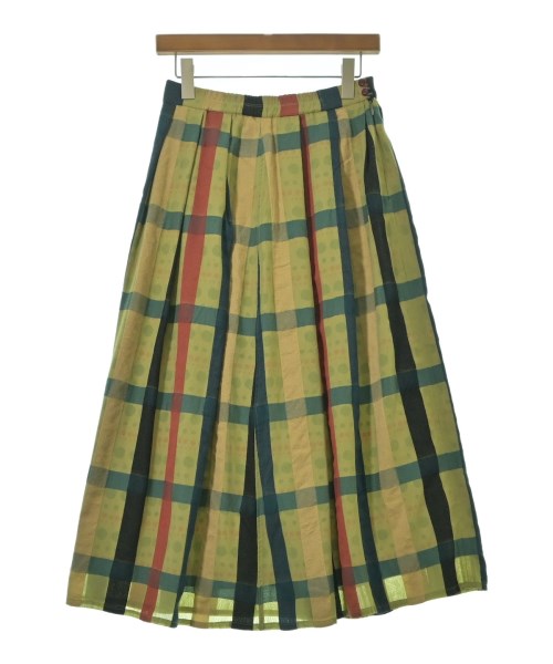 Jocomomola(ホコモモラ)ロング・マキシ丈スカート カーキ サイズ:40(M位)/2200650505087