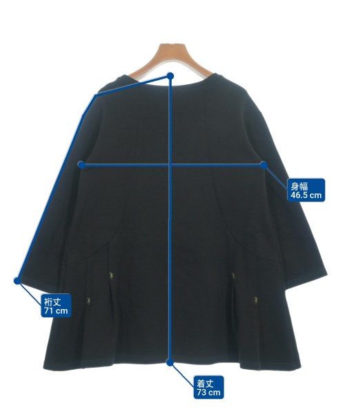 Jocomomola（ホコモモラ）Tシャツ・カットソー 黒 サイズ:40(M位) レディース/2200646253060