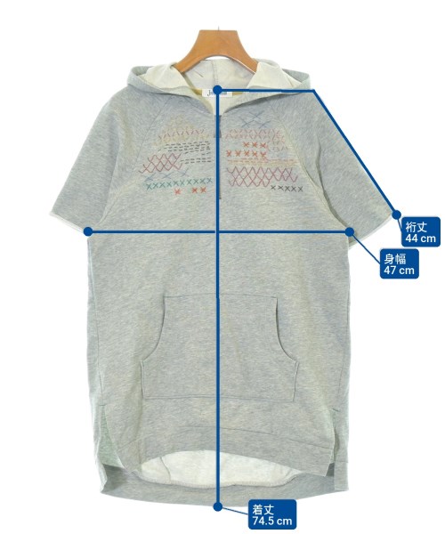 Jocomomola（ホコモモラ）Tシャツ・カットソー グレー サイズ:40(M位) レディース/2200646253077