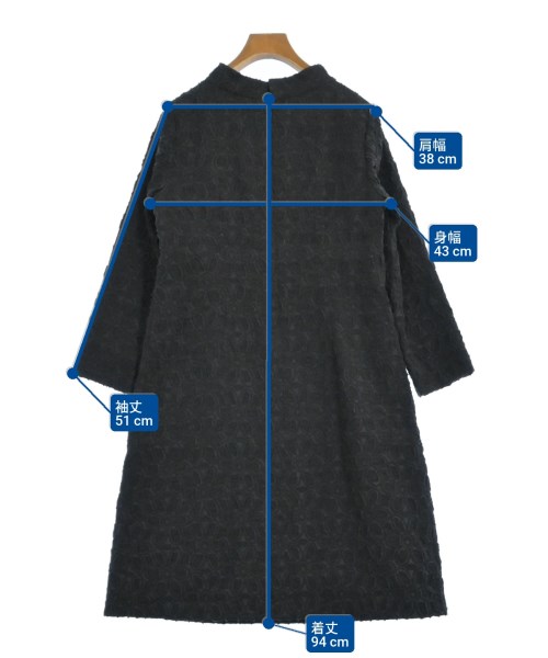 Jocomomola（ホコモモラ）ワンピース 黒 サイズ:40(M位) レディース/2200646253237