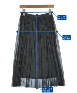 Jocomomola（ホコモモラ）ロング・マキシ丈スカート 黒 サイズ:40(M位) レディース/2200646253275