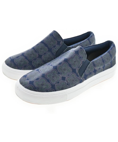 Jocomomola(ホコモモラ)スニーカー 紺 サイズ:M(23cm位)/2200660168012