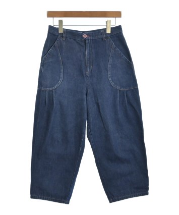 2025年 jocomomola Reflejo 配色デニムパンツ　40 完売品 Jocomomola（ホコモモラ）デニムパンツ 紺 サイズ:40(M位) レディース