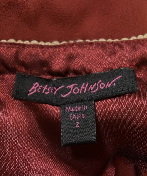 BETSEY JOHNSON（ベッツィー　ジョンソン）ワンピース 赤 サイズ:2(M位) レディース/2200729428040