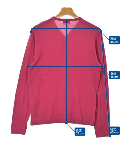 JOSEPH HOMME（ジョセフオム）ニット・セーター ピンク サイズ:46(M位) メンズ/2200643205055