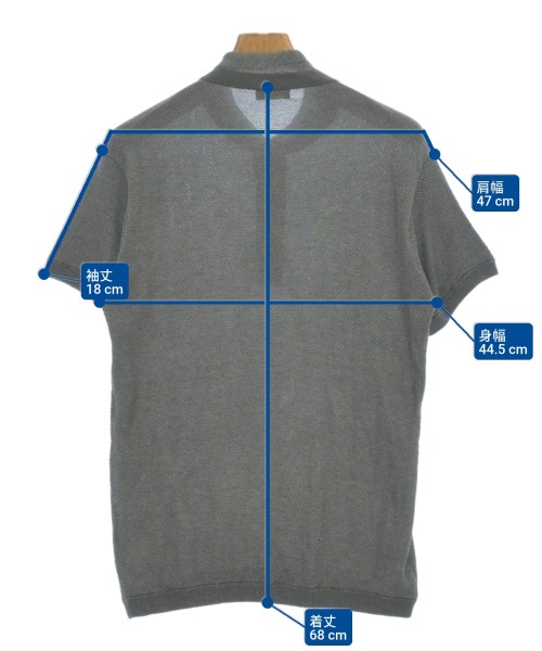 JOSEPH HOMME（ジョセフオム）ポロシャツ グレー サイズ:50(XL位) メンズ/2200612722040