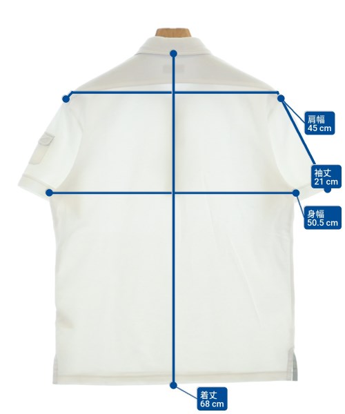 JOSEPH HOMME（ジョセフオム）ポロシャツ 白 サイズ:50(XL位) メンズ/2200612722057