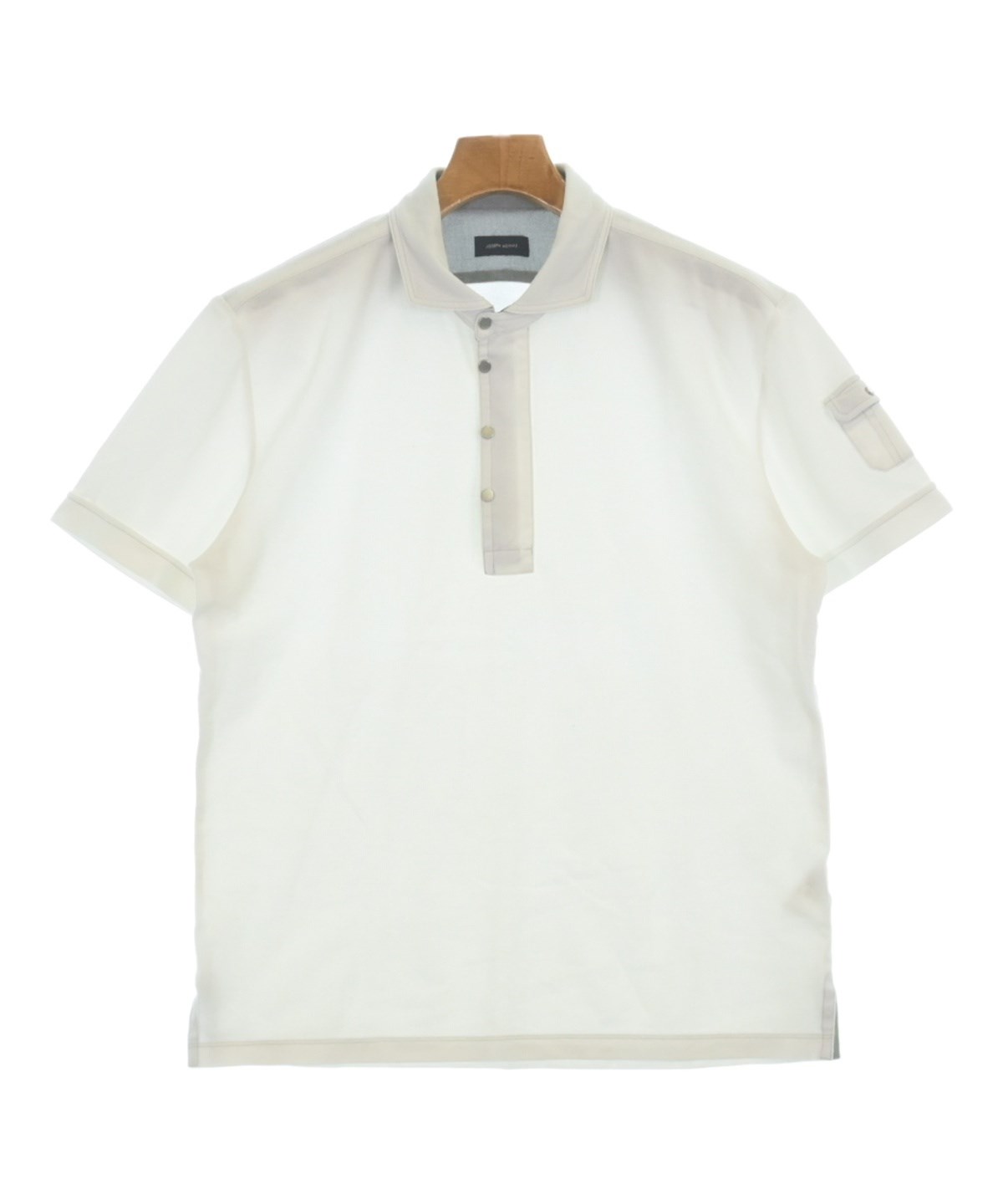 JOSEPH HOMME（ジョセフオム）ポロシャツ 白 サイズ:50(XL位) メンズ
