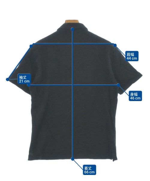 JOSEPH HOMME（ジョセフオム）ポロシャツ 黒 サイズ:52(XXL位) メンズ/2200612722064