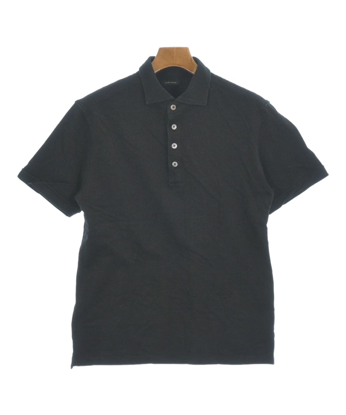 JOSEPH HOMME（ジョセフオム）ポロシャツ 黒 サイズ:52(XXL位) メンズ