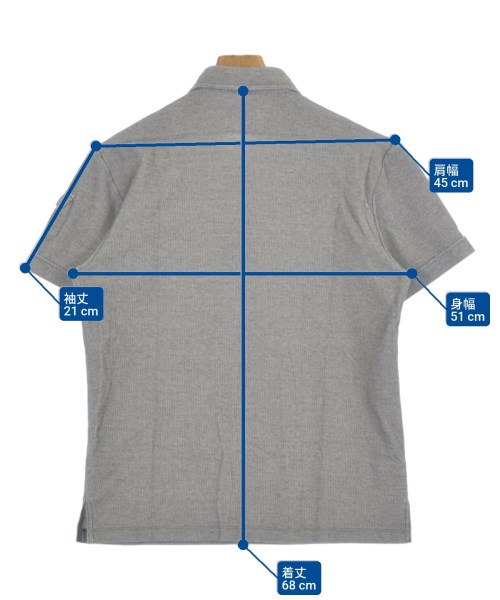 JOSEPH HOMME（ジョセフオム）ポロシャツ グレー サイズ:50(XL位) メンズ/2200612722071