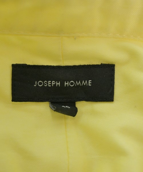 JOSEPH HOMME（ジョセフオム）カジュアルシャツ 黄 サイズ:46(L位) メンズ/2200631906063
