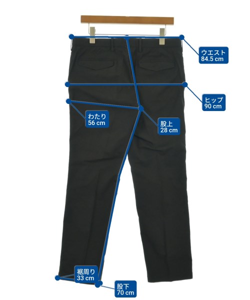 JOSEPH HOMME（ジョセフオム）チノパン 黒 サイズ:48(L位) メンズ/2200619259051