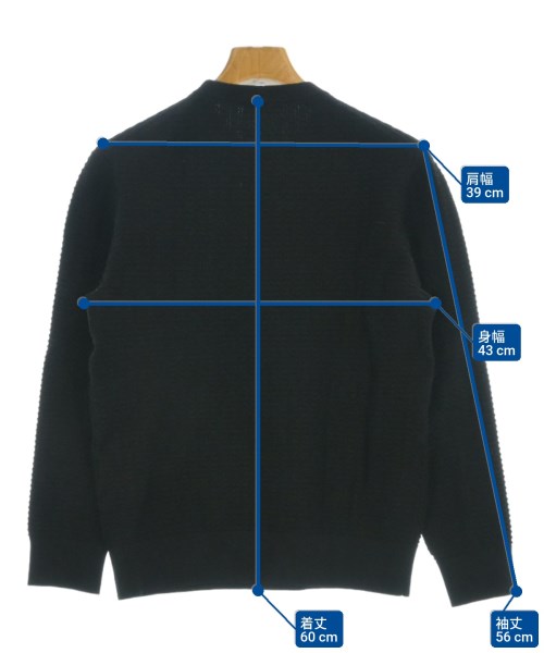 JOSEPH HOMME（ジョセフオム）ニット・セーター 黒 サイズ:46(M位) メンズ/2200671628079