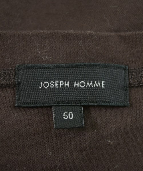 JOSEPH HOMME（ジョセフオム）Tシャツ・カットソー 茶 サイズ:50(XL位) メンズ/2200696607028