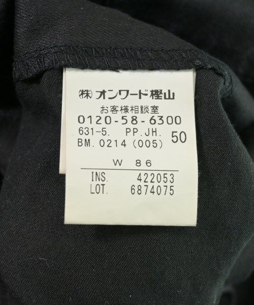 JOSEPH HOMME（ジョセフオム）その他 黒 サイズ:50(XL位) メンズ/2200684556048