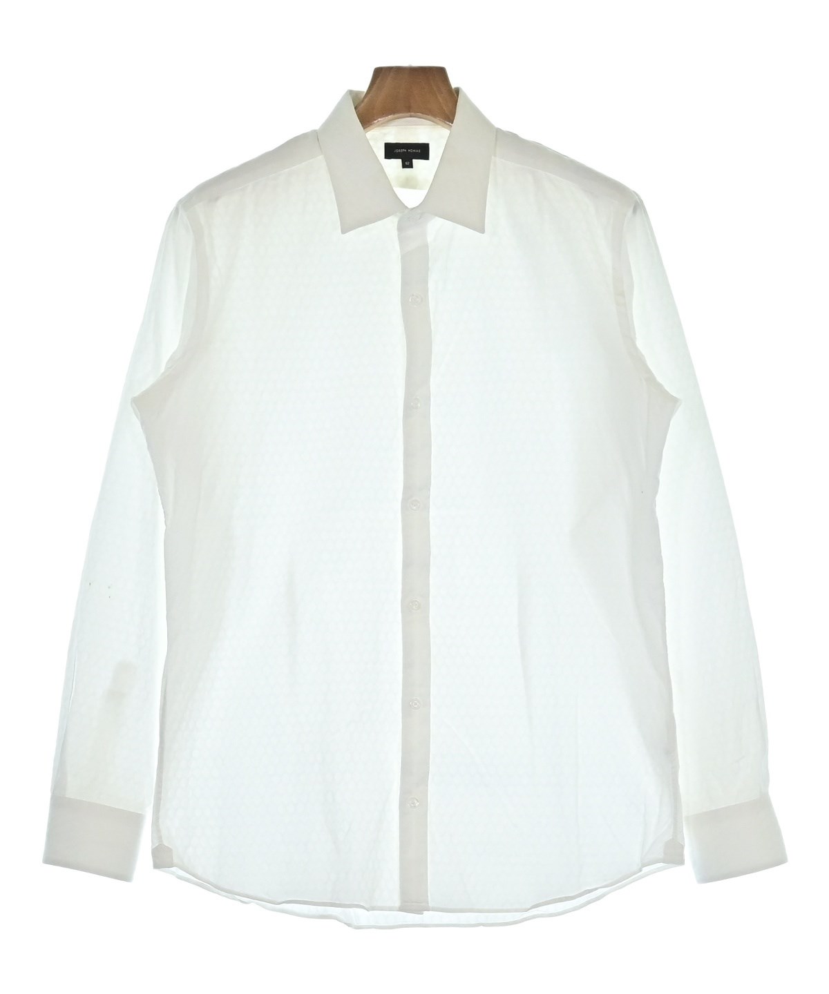 JOSEPH HOMME ジョセフオム　メンズ　コットン　シャツ　ダークグリーン JOSEPH HOMME（ジョセフオム）ドレスシャツ 白 サイズ:52(XL位) メンズ
