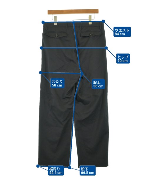 CLOSED（クローズド）スラックス 黒 サイズ:32(L位) メンズ/2200537207257