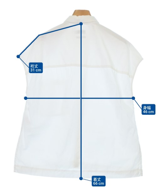 CLOSED（クローズド）ベスト 白 サイズ:XS レディース/2200667374041