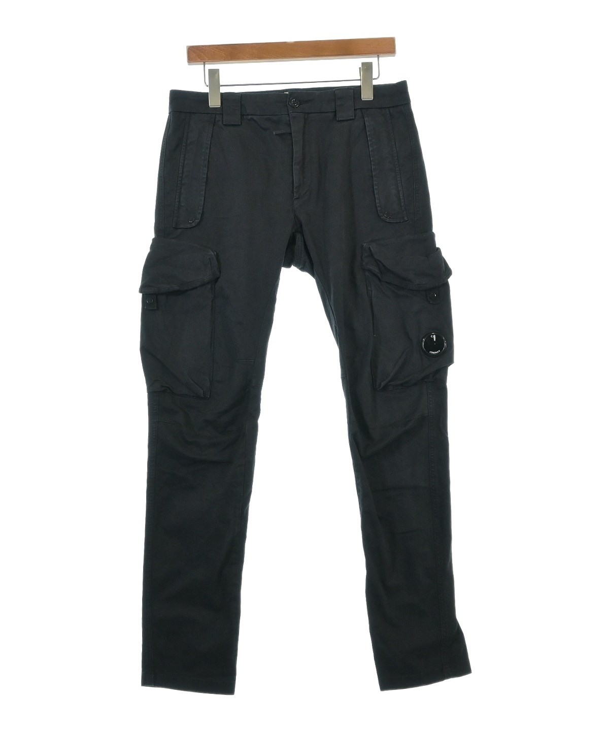 こ*た様 cp company C.P. Company ブラックカーゴパンツ C.P COMPANY（シーピーカンパニー）カーゴパンツ 黒 サイズ:46(M位