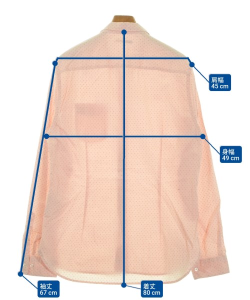 C.P COMPANY（シーピーカンパニー）カジュアルシャツ ピンク サイズ:XL メンズ/2200642008022