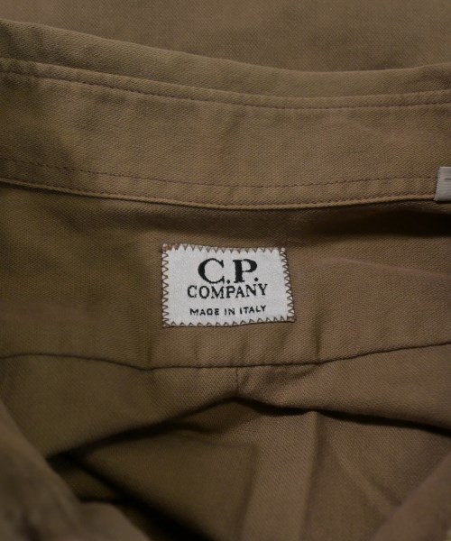 C.P COMPANY（シーピーカンパニー）カジュアルシャツ 茶 サイズ:2(M位) メンズ/2200644030175