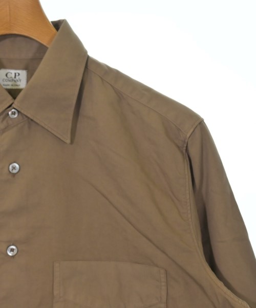 C.P COMPANY（シーピーカンパニー）カジュアルシャツ 茶 サイズ:2(M位) メンズ/2200644030175