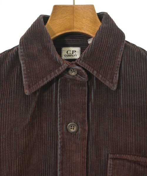 C.P COMPANY（シーピーカンパニー）カジュアルシャツ 茶 サイズ:XS レディース/2200634057021