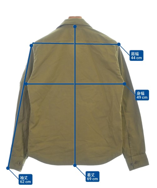 C.P COMPANY（シーピーカンパニー）カジュアルシャツ カーキ サイズ:S メンズ/2200670091027