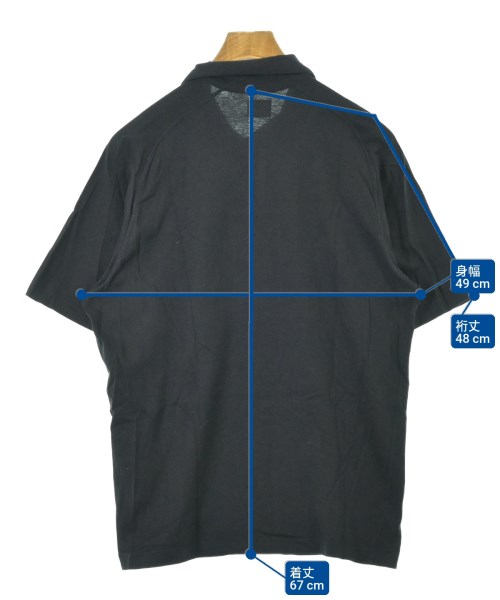 C.P COMPANY（シーピーカンパニー）ポロシャツ 黒 サイズ:L メンズ/2200674711068