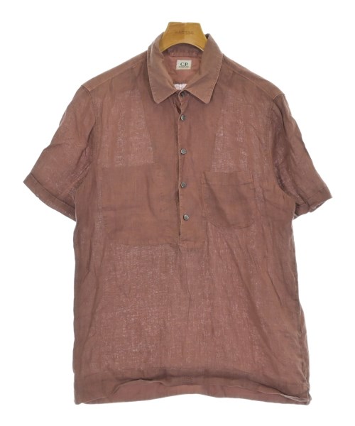C.P COMPANY(シーピーカンパニー)カジュアルシャツ 茶 サイズ:42(XXL位)/2200675201018