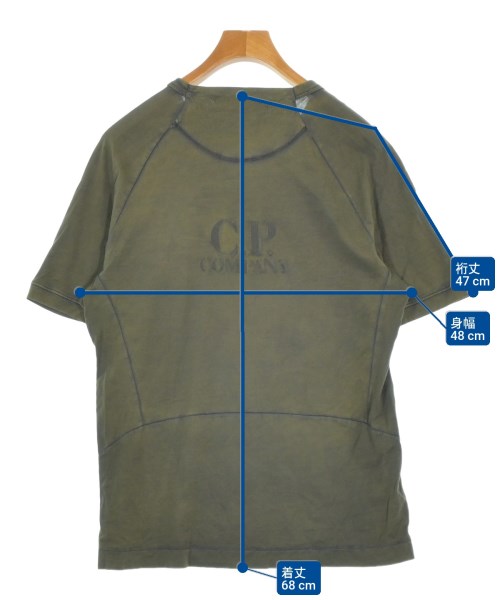 C.P COMPANY（シーピーカンパニー）Tシャツ・カットソー カーキ サイズ:S メンズ/2200679941033