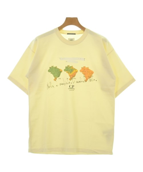 C.P COMPANY(シーピーカンパニー)Tシャツ・カットソー 黄 サイズ:S/2200702880094