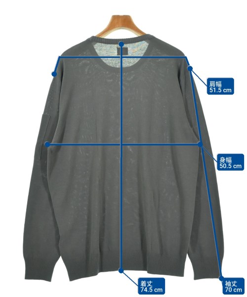 C.P COMPANY（シーピーカンパニー）ニット・セーター グレー サイズ:XL メンズ/2200706450026