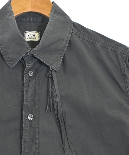 C.P COMPANY（シーピーカンパニー）カジュアルシャツ 黒 サイズ:L メンズ/2200660606224