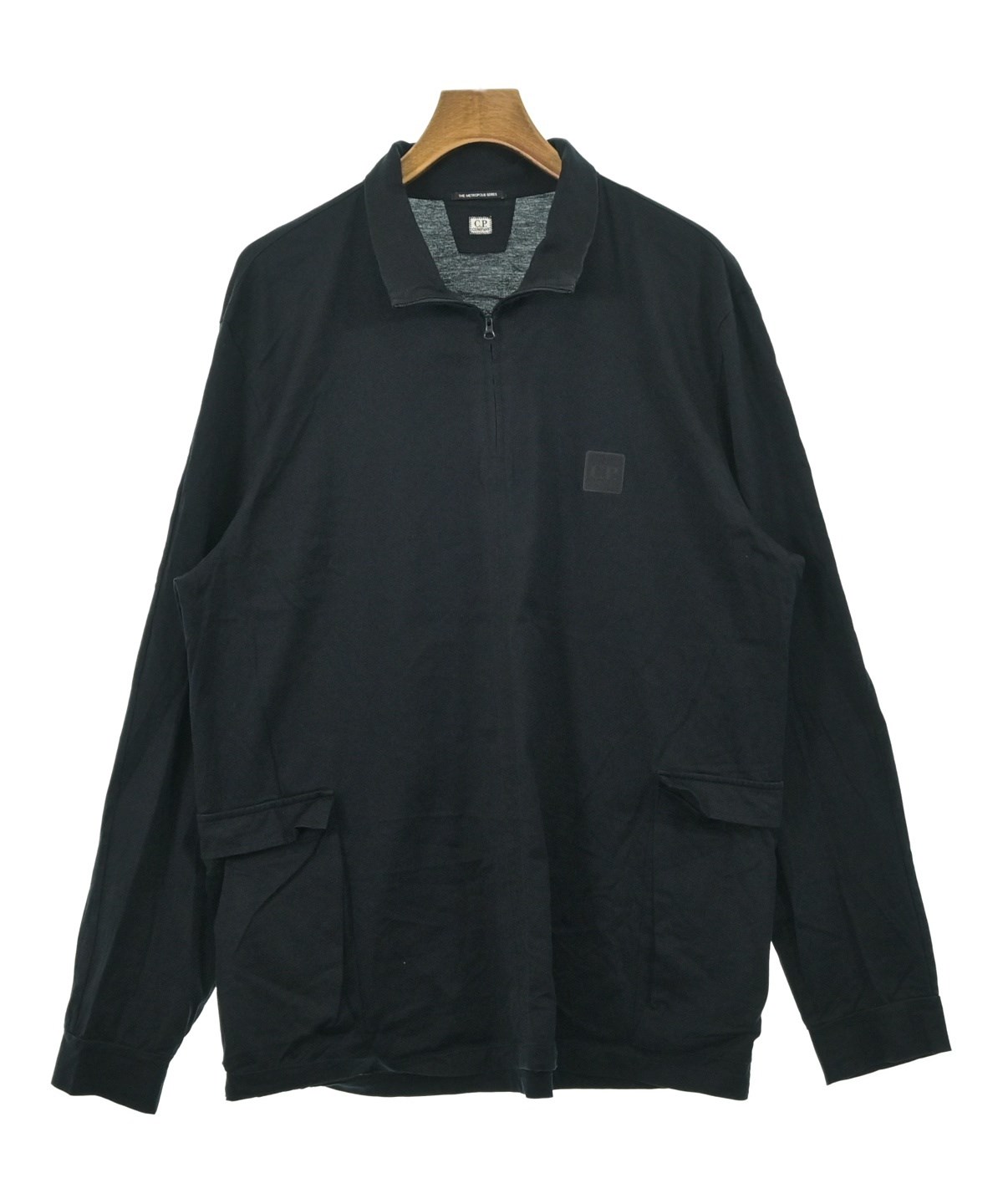 C.P COMPANY シーピーカンパニー ポロシャツ XXL 紺 【古着】【中古】【送料無料】 C.P COMPANY（シーピーカンパニー）ポロシャツ 紺 サイズ:XXL メンズ