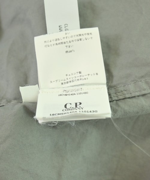 C.P COMPANY（シーピーカンパニー）カジュアルシャツ グレー サイズ:M メンズ/2200725548070